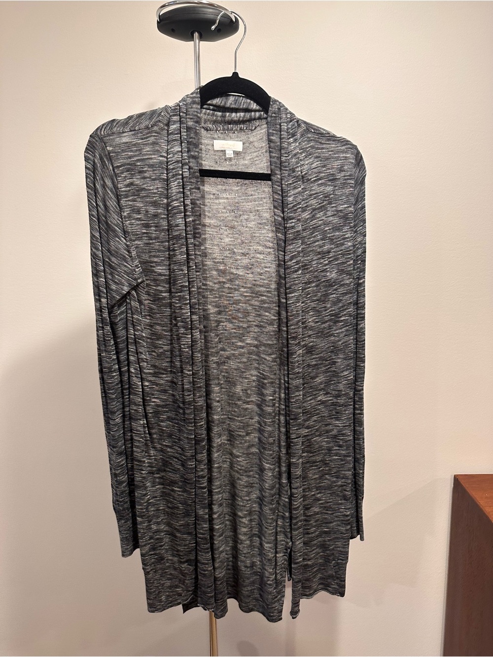 Wilfred Lightweight Gray Open-Front Women's Cardigan Sweater
